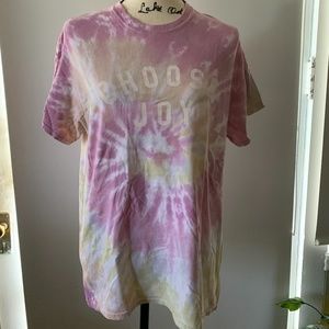The Shop forward - choose joy tie dye t shirt - size medium